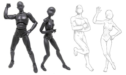 The Benefit of Posing Anime Figurine Models for Artist Reference