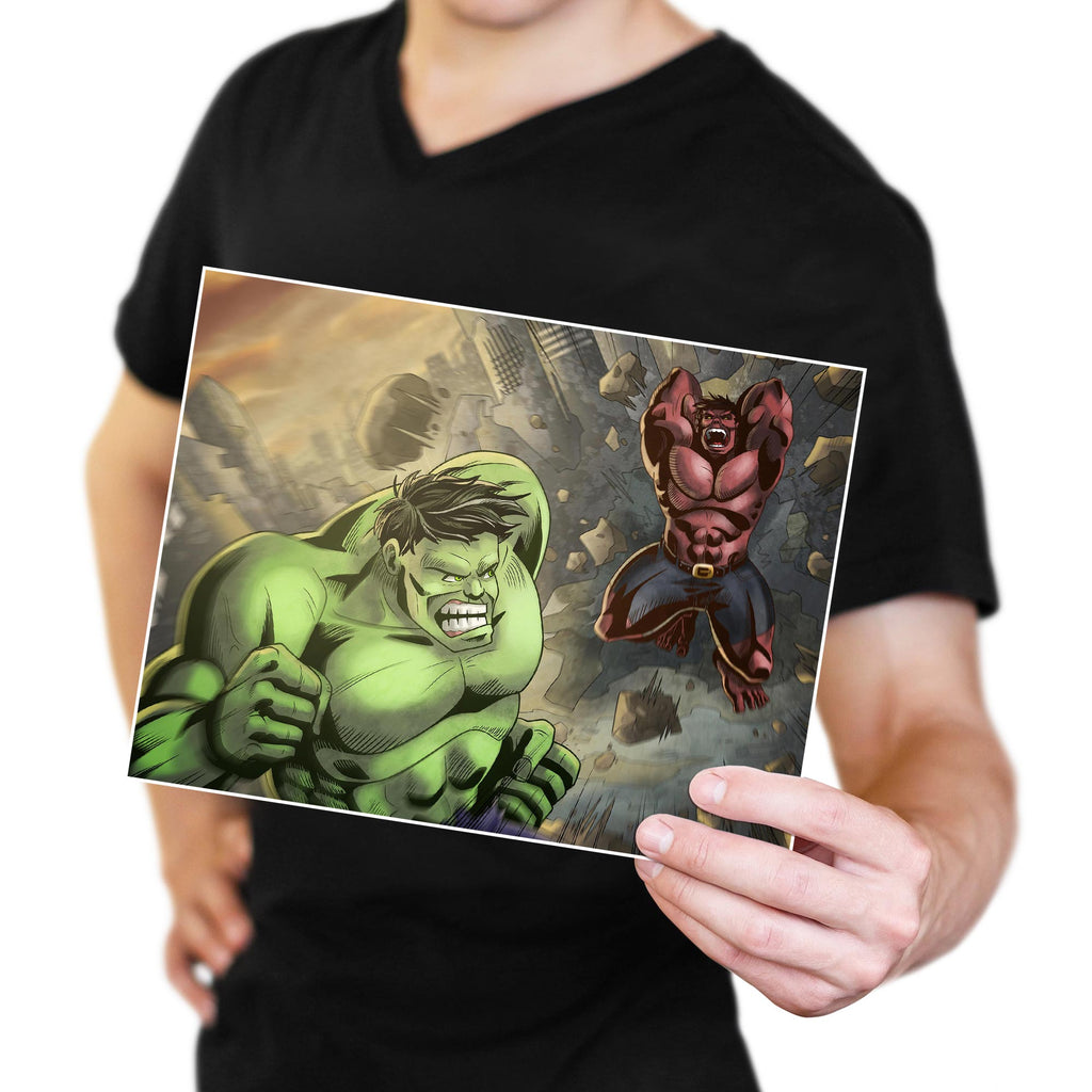 Hulk Versus Red Hulk