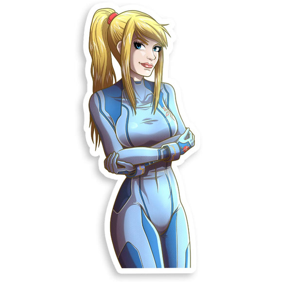 Zero Suit Samus Sticker