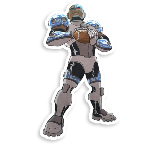 Cyborg Sticker