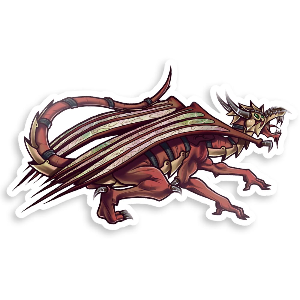 Dark Dragon Sticker