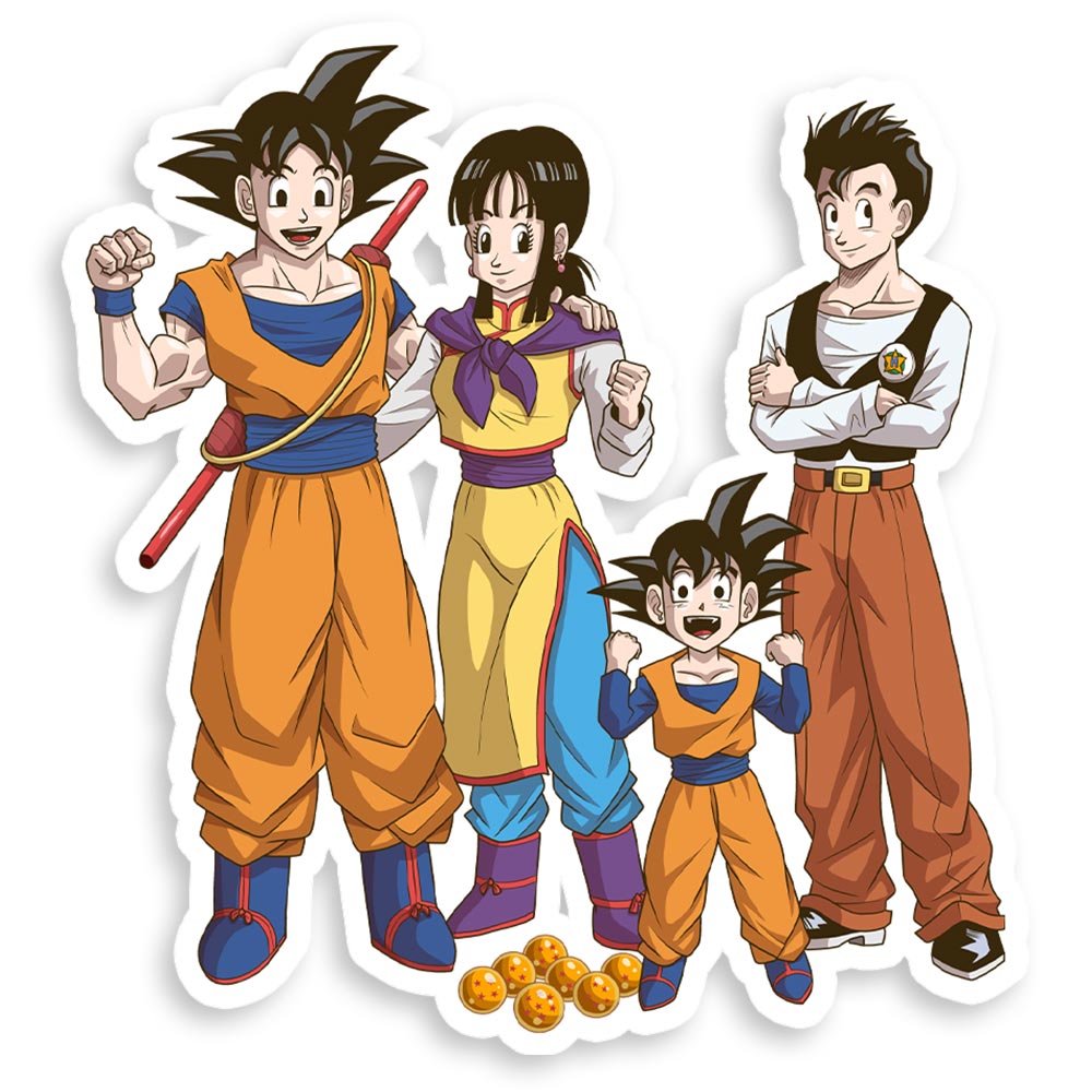 Dragon Ball Family Sticker