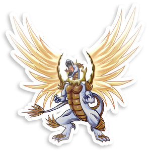Light Dragon Sticker
