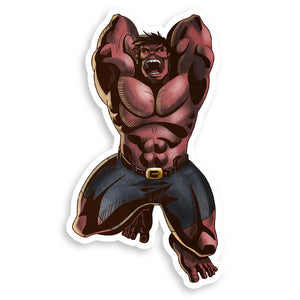 Red Hulk Sticker