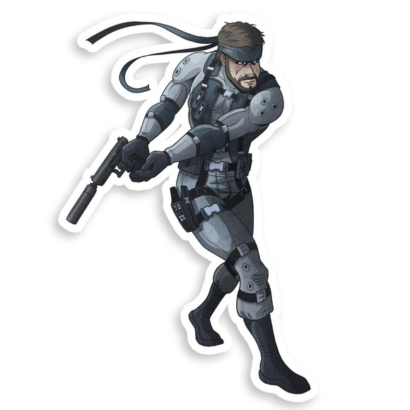 Solid Snake Sticker