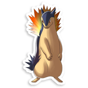 Typhlosion Sticker