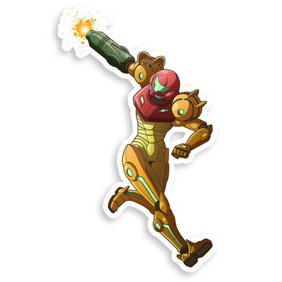 Varia Suit Samus Sticker